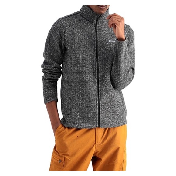 Columbia Other - Columbia full zip cardigan jacket herringbone XL